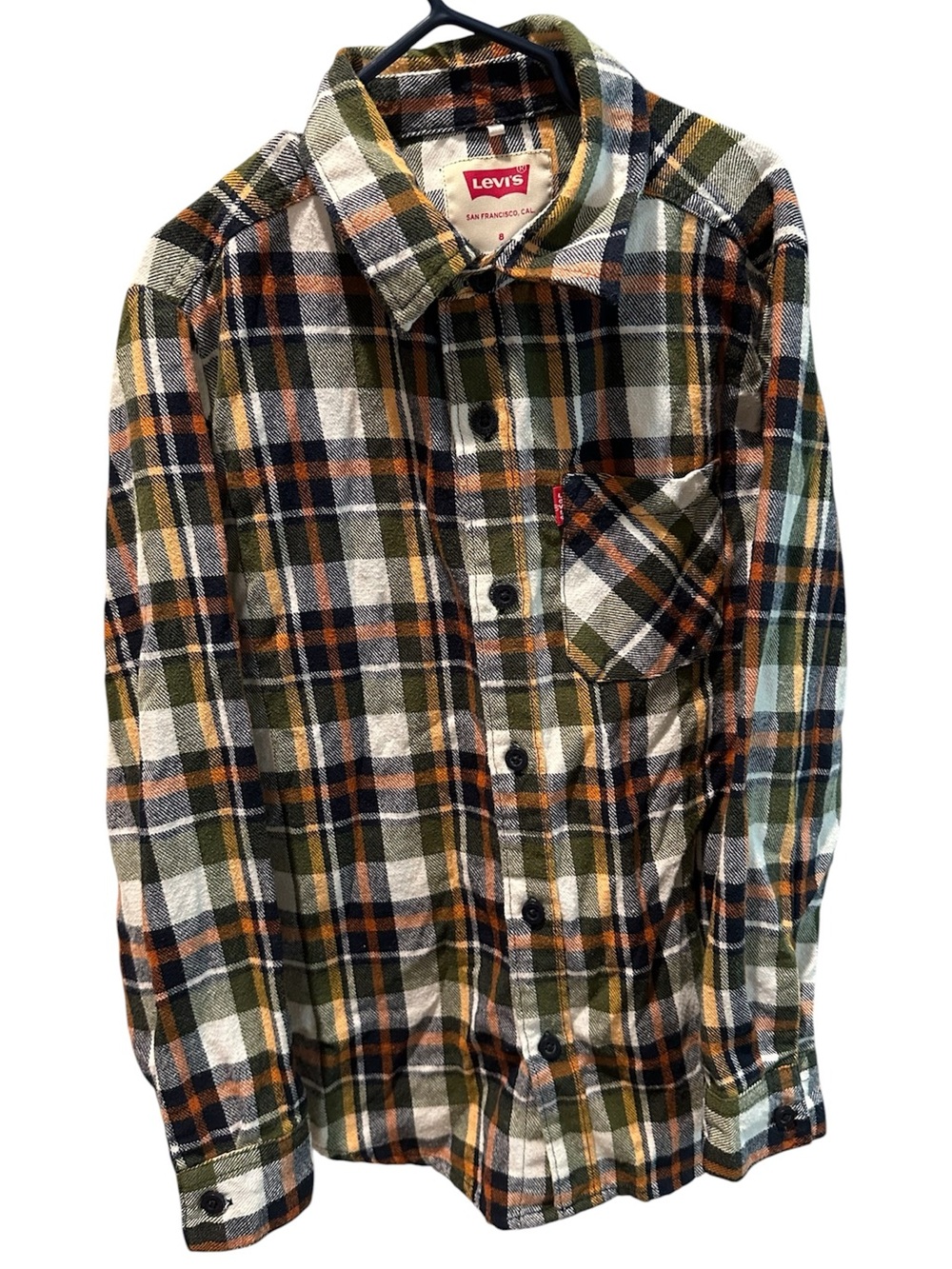 Levi's Plaid Button-Down Shirt Boy’s